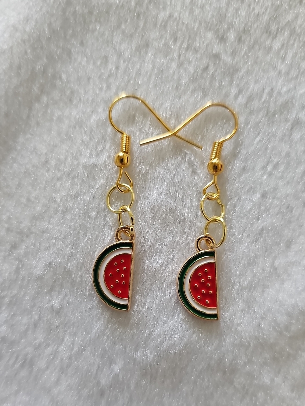 Watermelon Slice Earrings